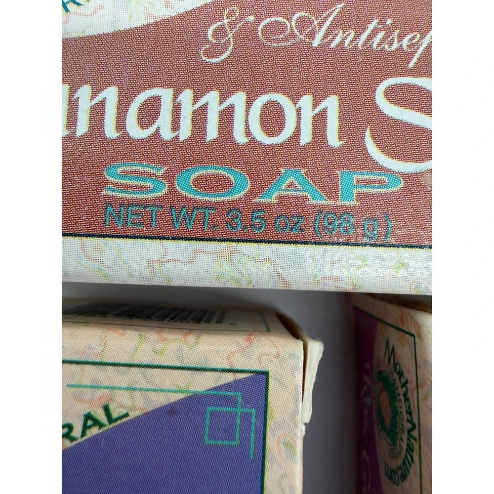 Mother Nature Handcrafted Soap Lot 5  3.5oz Natural Essential Oil Bar